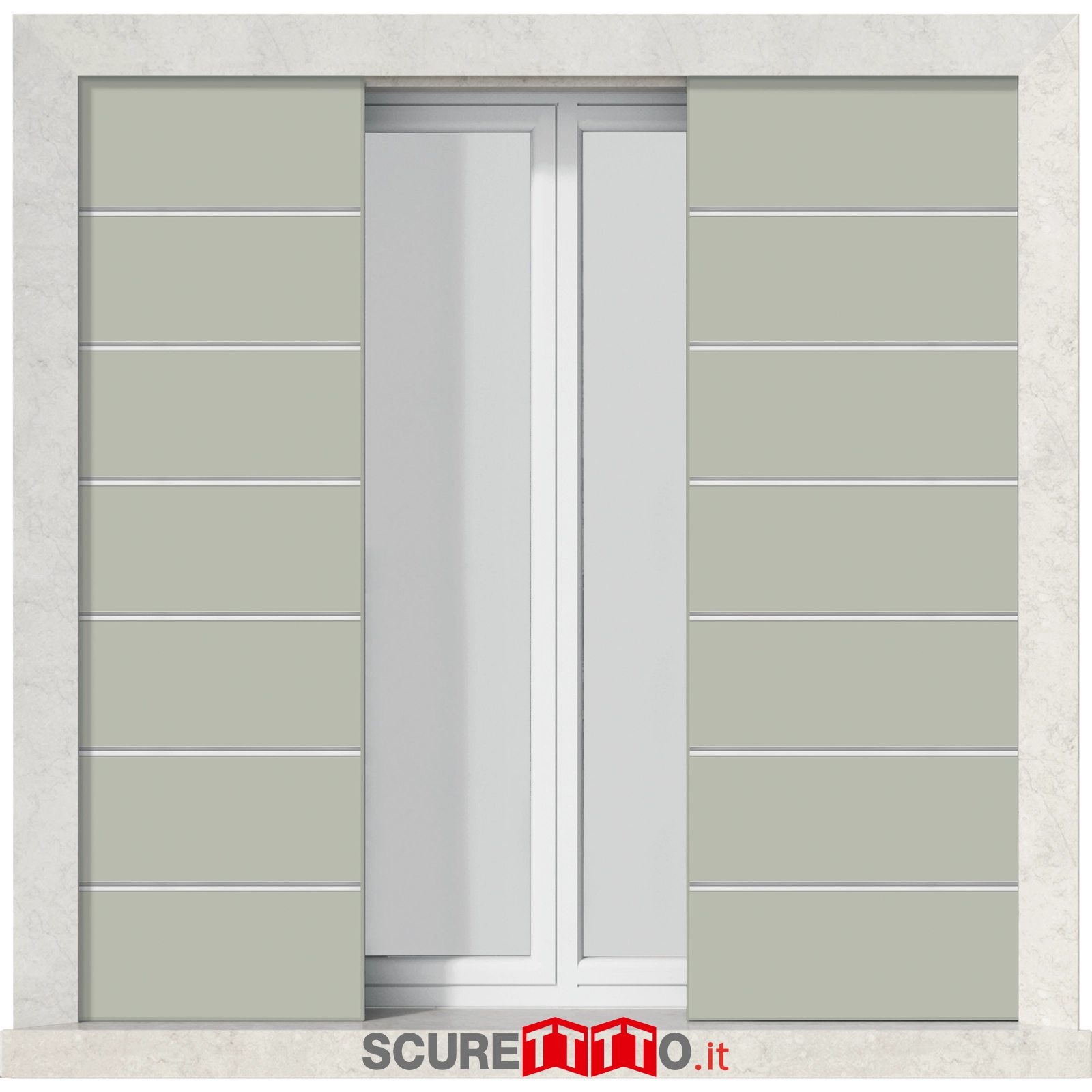 Persiana, scuro, scuretto