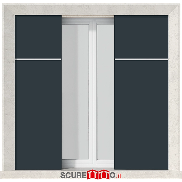 Scuro oscurante apertura scorrevole