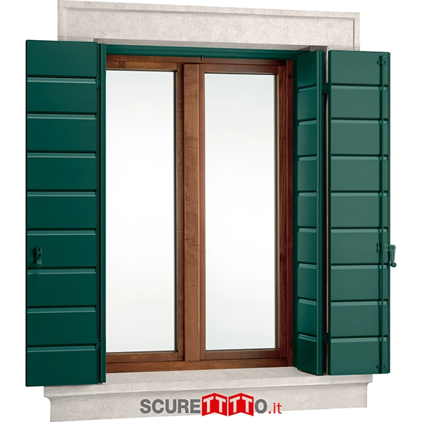 Scuro oscurante apertura alla padovana