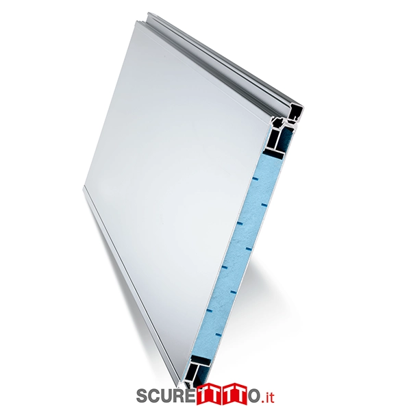 Scuro oscurante con pannelli a taglio termico