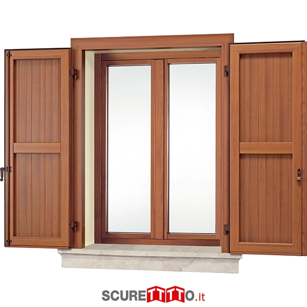 Scuro oscurante con anta a telaio