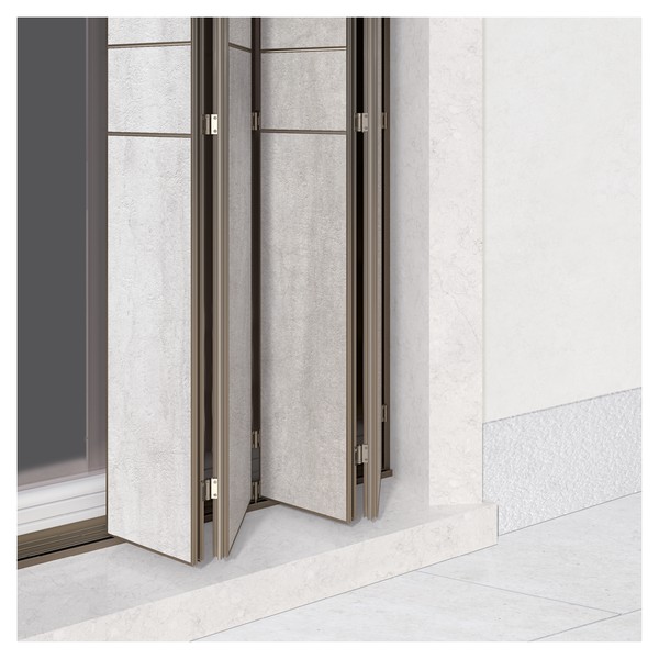 Pannelli coibentati in alluminio Laminam o profili Pannelli coibentati in alluminio Laminam o profili